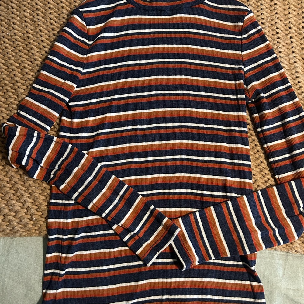 Madewell Multicolor Striped Knit Top